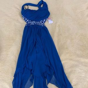 Blue Party Dress